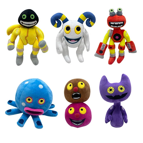 Doll figure Wubbox Plush My Singing Monsters soft stuffed toys Customized Character Plush Toys Doll