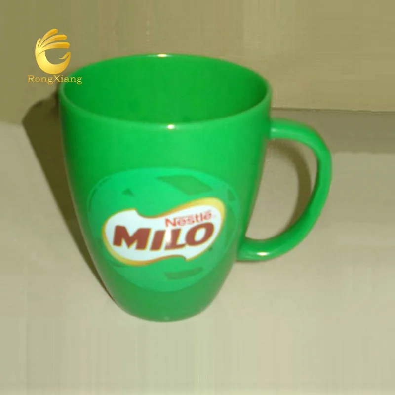 Hunan manufacturer promotional ceramic mug nestle milo mug with custom logo and packing