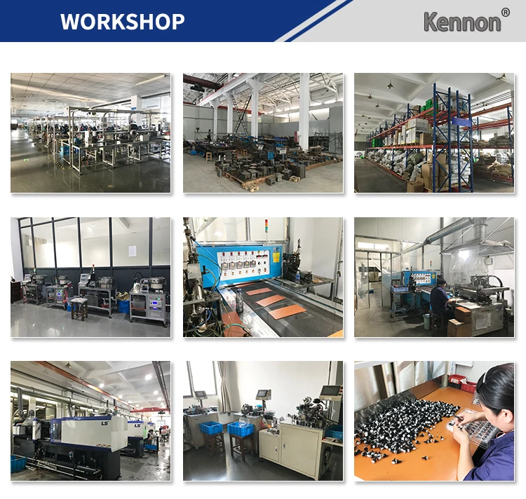 2.1 mmx5.5 mm DC Power Jack Socket Threaded Female DC Power Connector