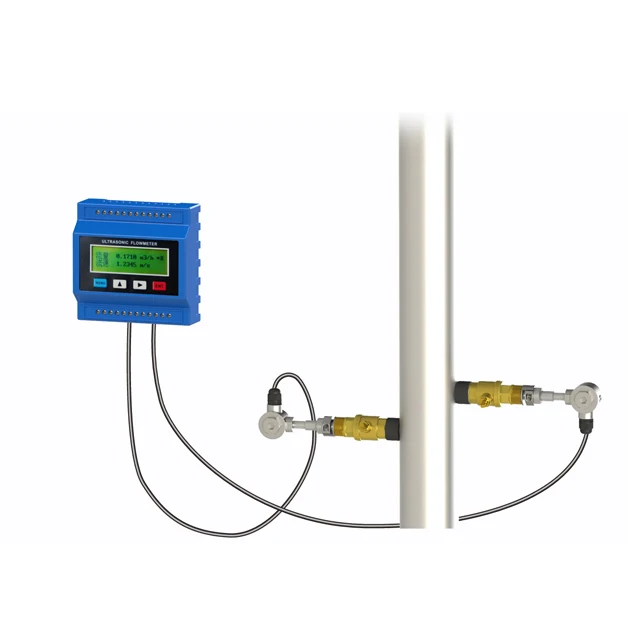 Taijia 8 inch oil portable ultrasonic water flow meter Module ultrasonic flowmeter