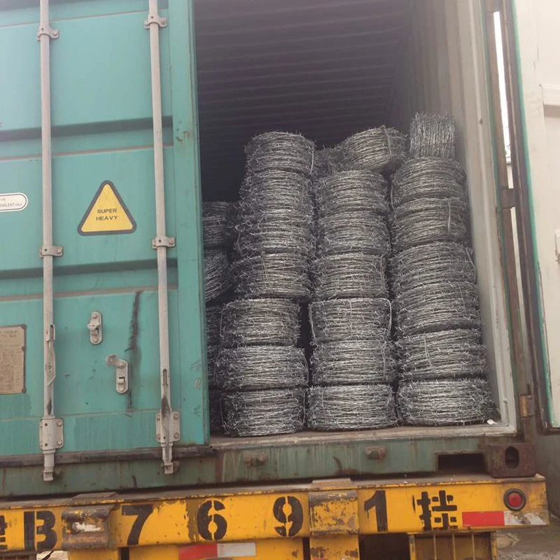 Stainless Steel Manufacturers Types 14*4 16*16 galvanized barbed wire per roll