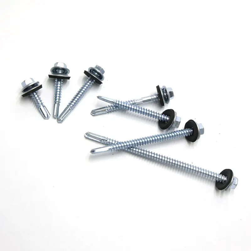 Global supply chain Galvanized Hexagonal Drill Tail Self-tapping Screw for industry