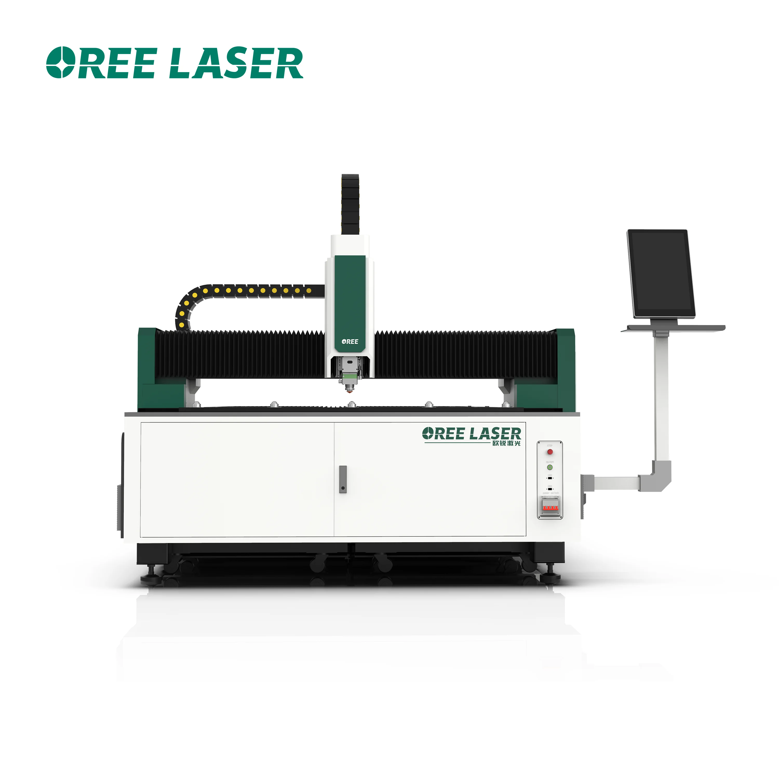 Oree High Quality 1000w 1500w 2000w 3kw Metal Stainless Steel Aluminum Iron Sheet Fiber Laser Cutting Machine for Sale