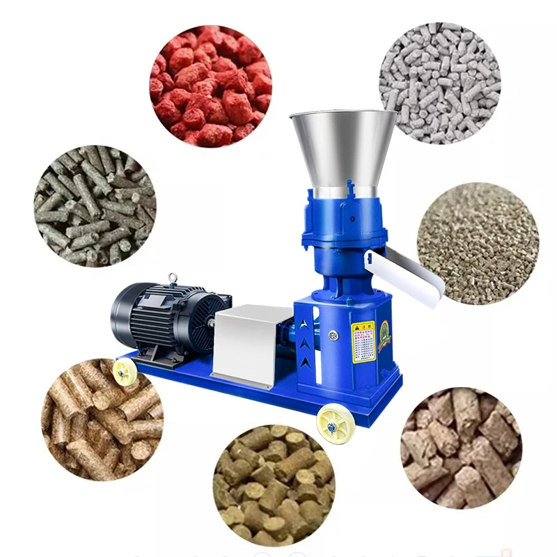 High Quality Home Use Multi-Model Pellet Making Machine Replaceable Grinding Disc New Condition Engine Core Poultry Feed