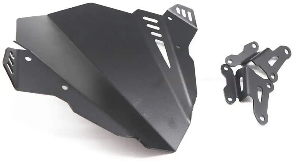 Ruizhi Motorcycle Windshield Windscreen Aluminum Kit Deflector for MT09 FZ09 FZ09 FZ-09 FZ 09 Customize Size
