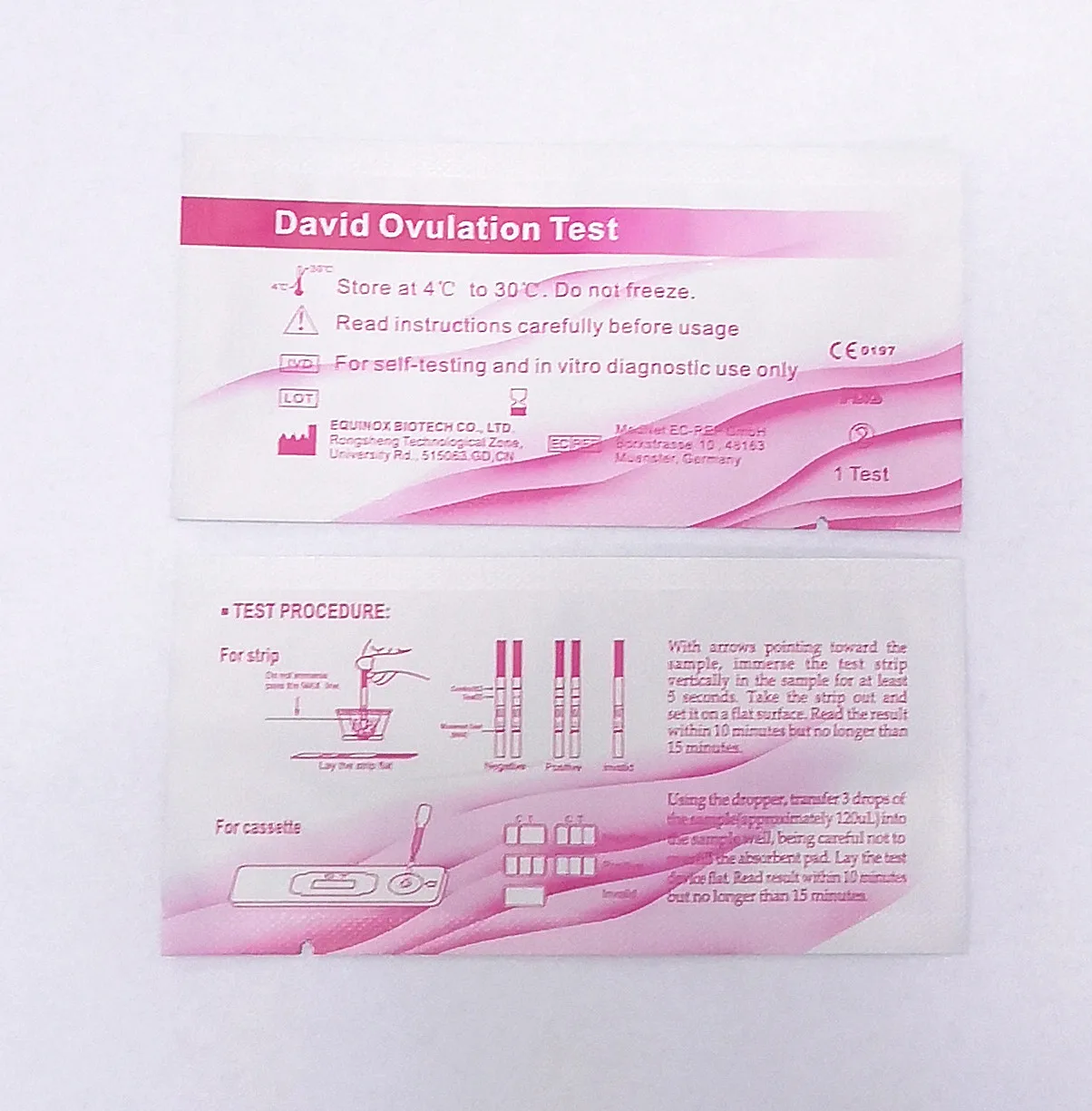 lab urine test ovulation afp rapid test kit strip period equipment