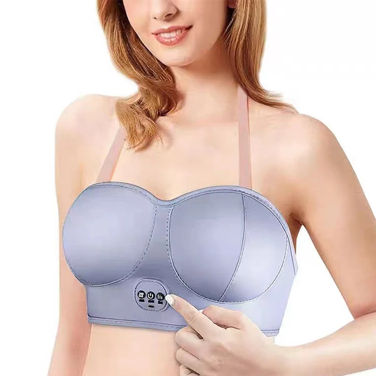 Home Wireless Chest Enhance Vibration Massage Machine Usb Electric Growth Nursing Instrument Bra Enlargement Breast Massager