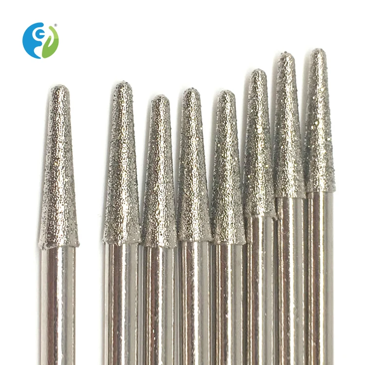3mm Shank Total 45mm Length Diamond Grinding Tool Grinding Head