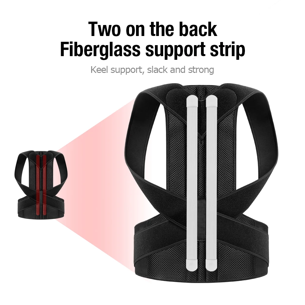 2023 Hot Selling Back Belt Steel Sheet Back Brace Posture Corrector Back Support