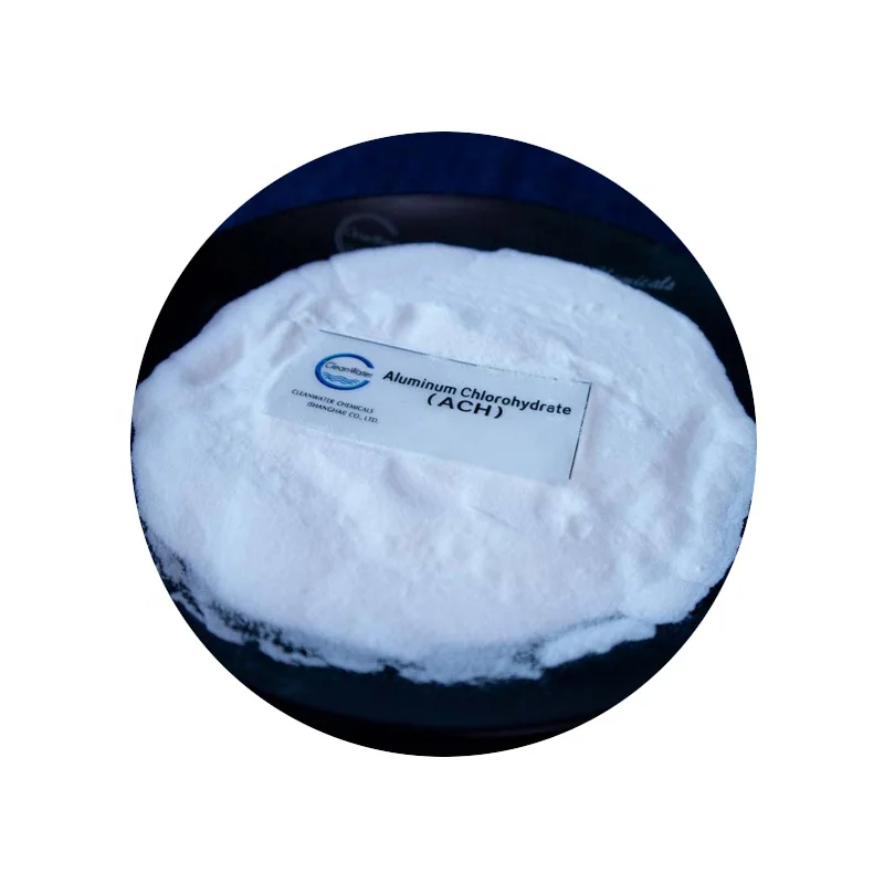 Новый продукт, алюминий Хлоргидрат химический ACH белый порошок для обработки воды