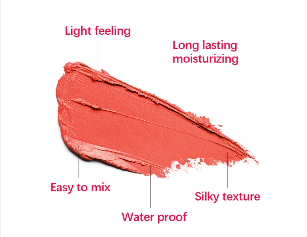 2024 hot sell Makeup blush Cheek Tint Customize Logo Cruelty Free Waterproof Jelly Blush Cream Face Vegan Private Label Blush