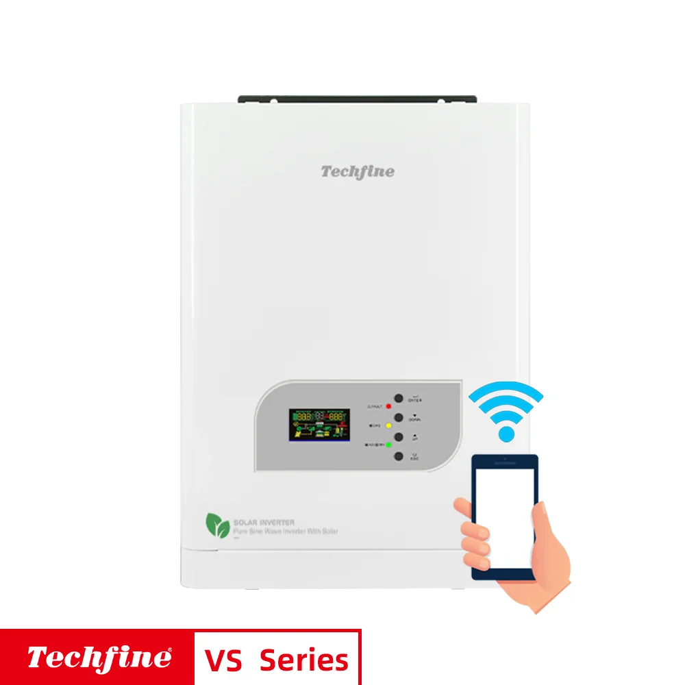 Инвертор солнечной энергии Techfine 5 кВА 4 кВт 24 В 220