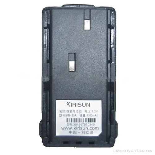 KB-30A KB-30L Ni-MH  Kirisun Two way radios Batteries for Kirisun PT-3208S PT2208S/3208S/3288S