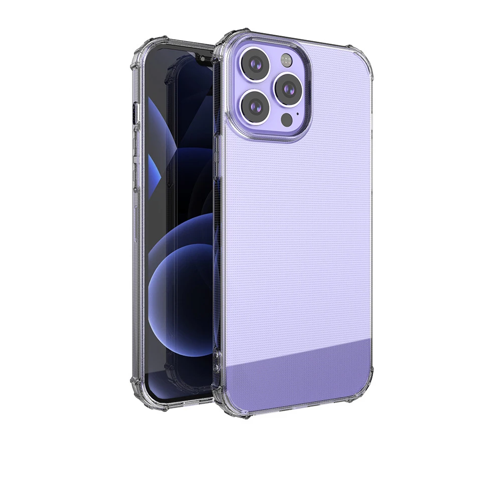 2022 New Phone Accessories Transparent Tpu Silicone Clear Sublimation Blank Phone Case