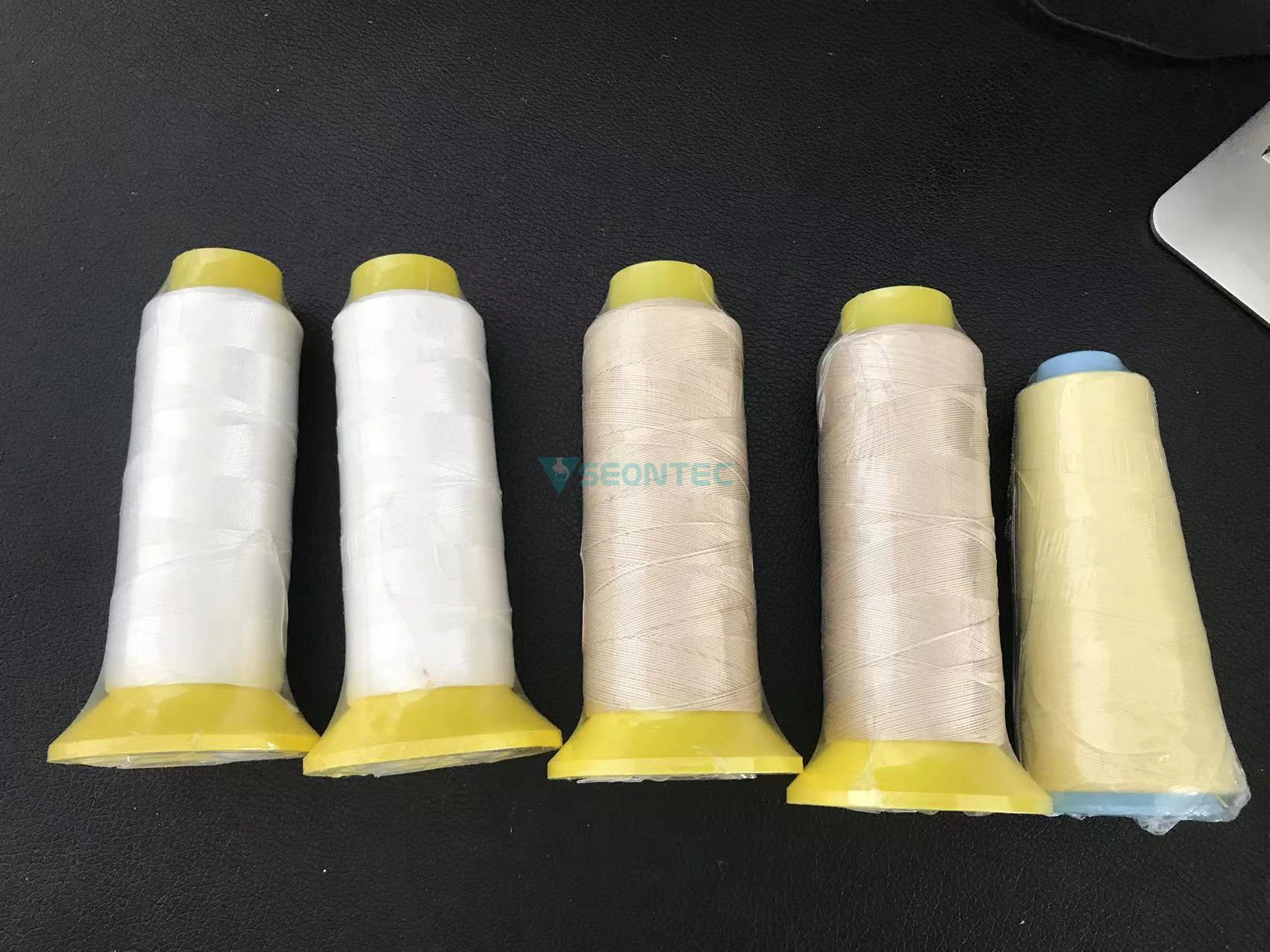 good braiding ptfe surface coated fiberglass sewing thread PTFE sewing thread