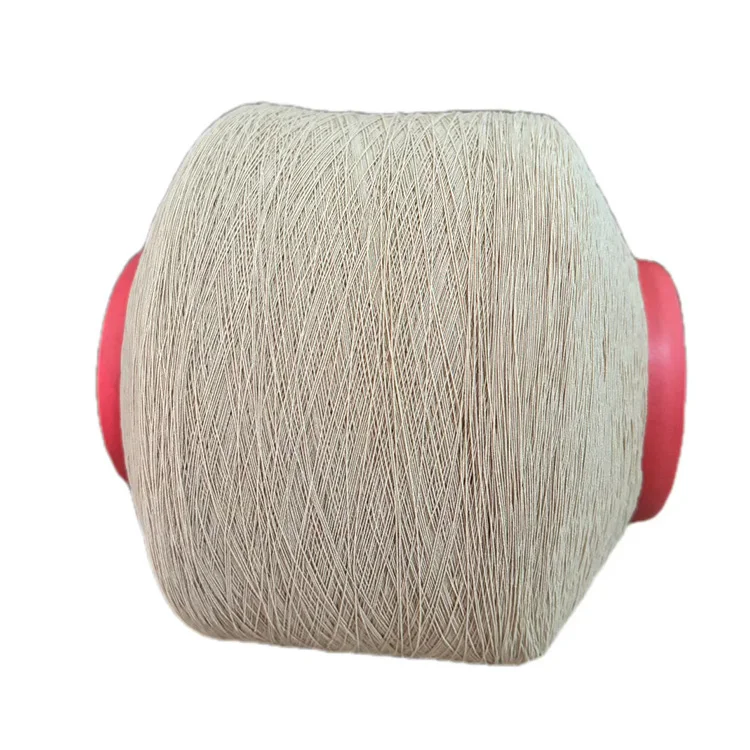 Wholesale Elastic Latex thread 90# covered spandex yarn 75D Rubber Thread Price for socks knitting