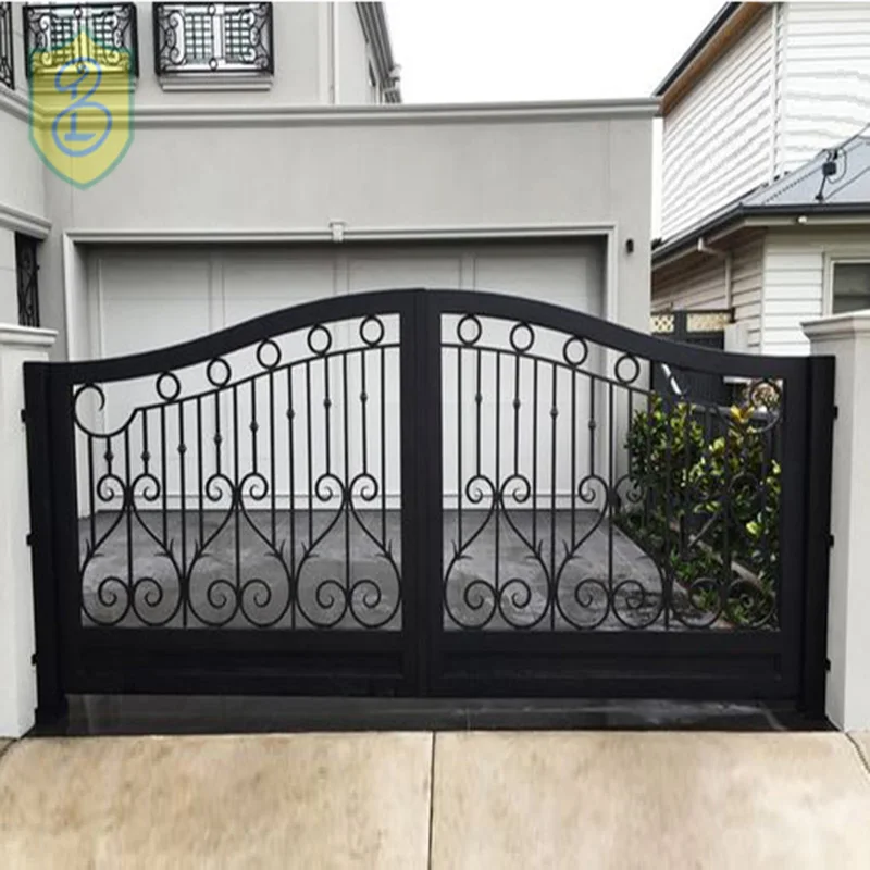 house main iron square tube wrought iron gate designs