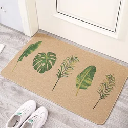 Winter Funny Doormat Decorative Farmhouse Holiday Front Door Mat for Home Entrance Indoor Outdoor