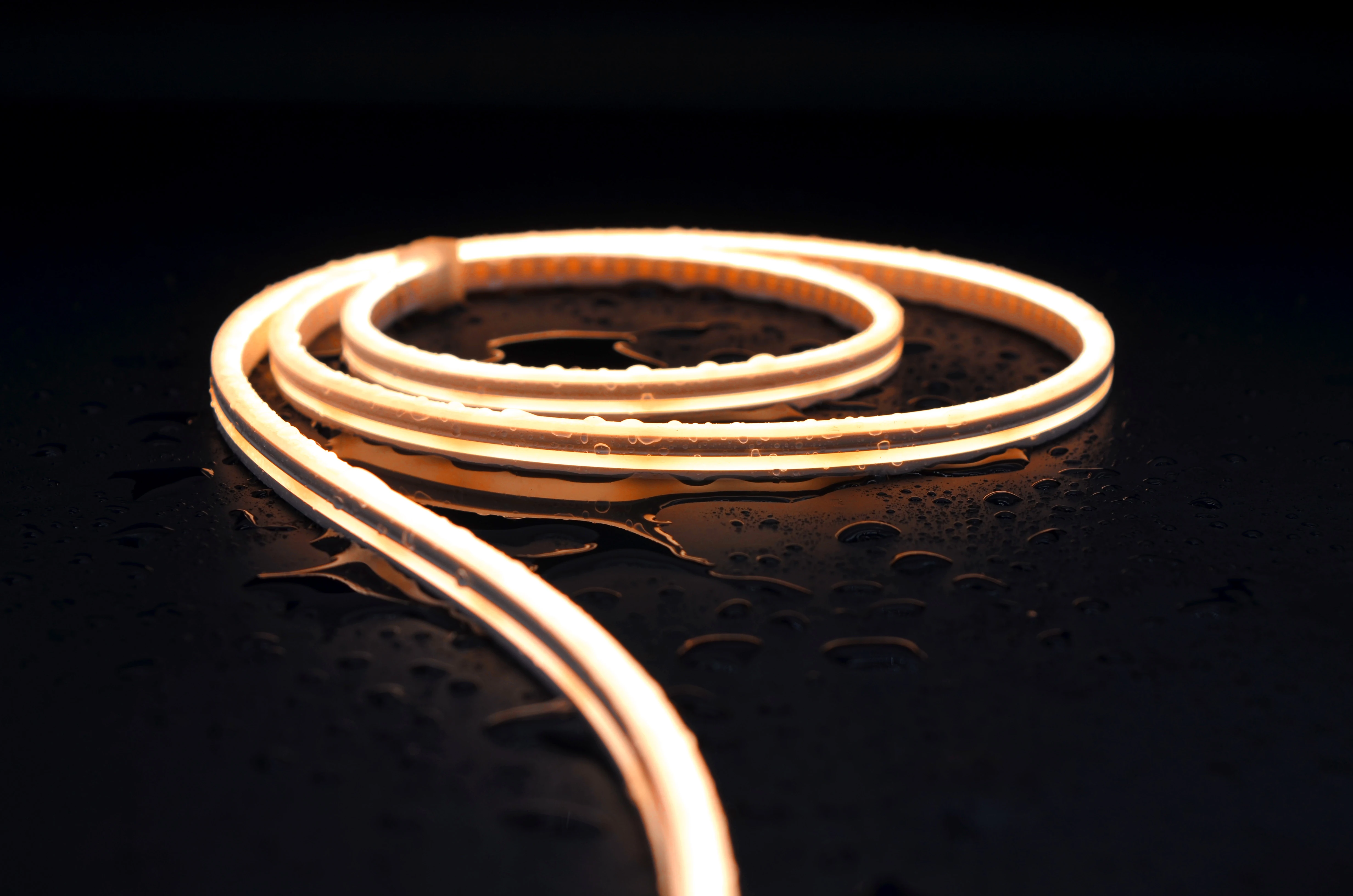 DC12V/24V  lights neon led strip integrated extrusion moulding silicone ip67 waterproof neon lights