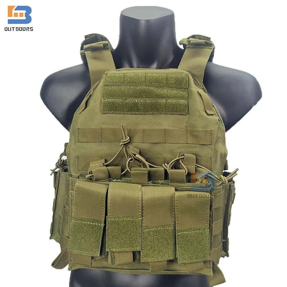 Men Waterproof Safety Protective Vest Outdoor Tactical Vest