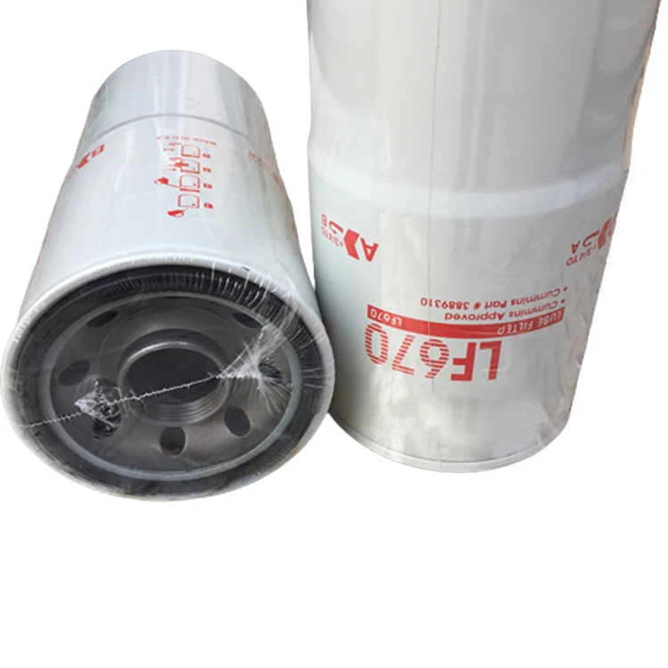HongRun Heavy Truck Oil Filter LF670 used for Fleetguard