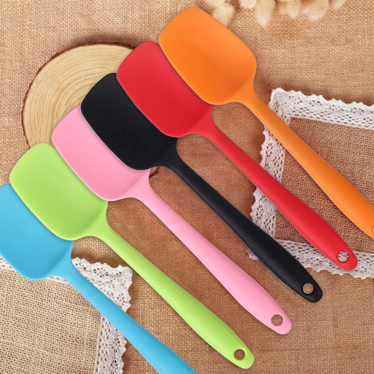 Wholesale Hot Eco-friendly Non-Stick Cooking Tools Kitchen Cooking Utensil Silicone Spatula Spoon For Kitchen Cooking