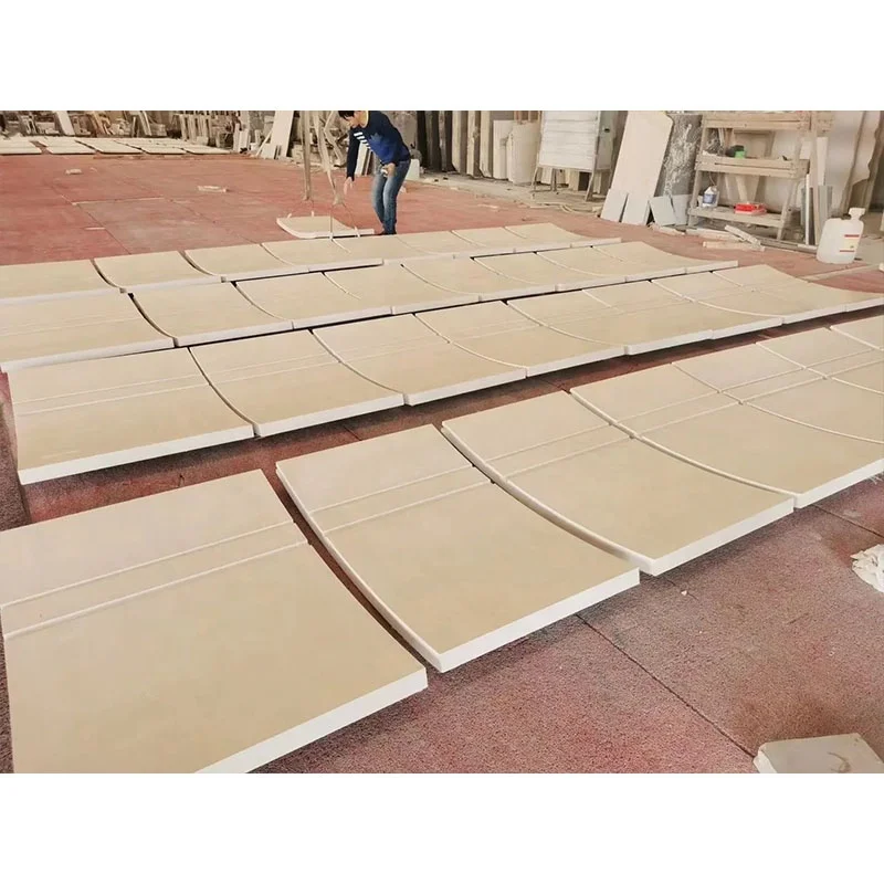 Наружная каменная плитка Bianco Botticino Известняковая Облицовка стен фасадная занавеска настенные панели для зданий