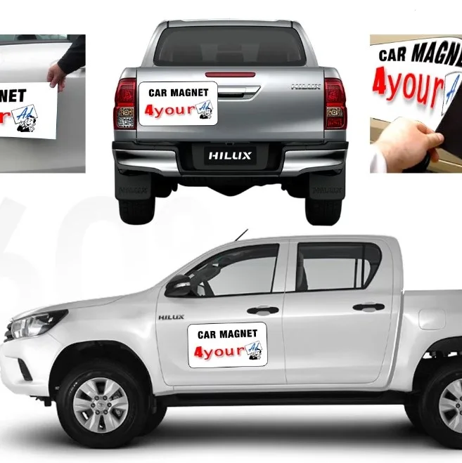 Индивидуальная форма и дизайн большие декоративные или рекламные магниты автомобильный магнит наклейка для автомобильного магнита