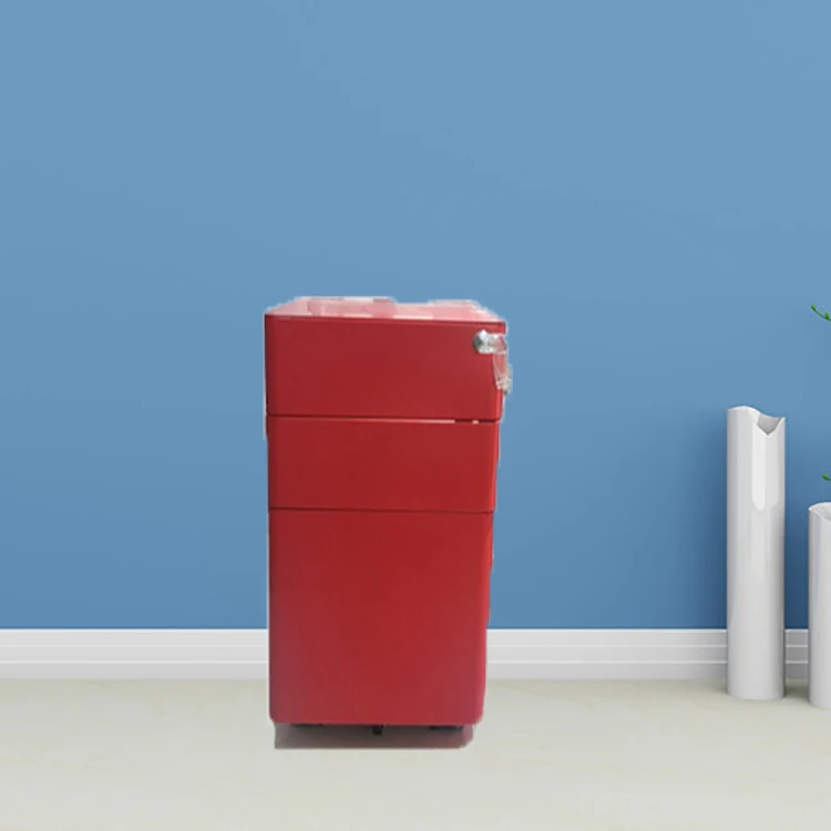 Офисная мебель металлические ручки красный мобильный