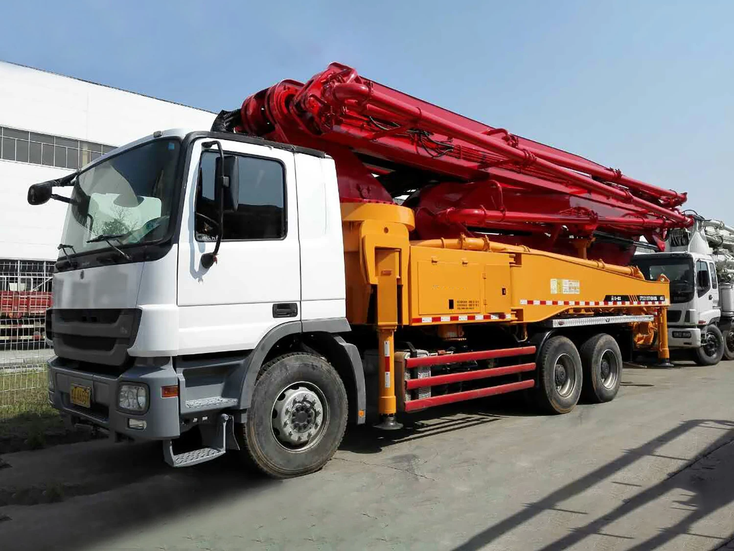 Tier3 56m Concrete Pump Truck SYM5449THBF 560C-8A Concrete Truck
