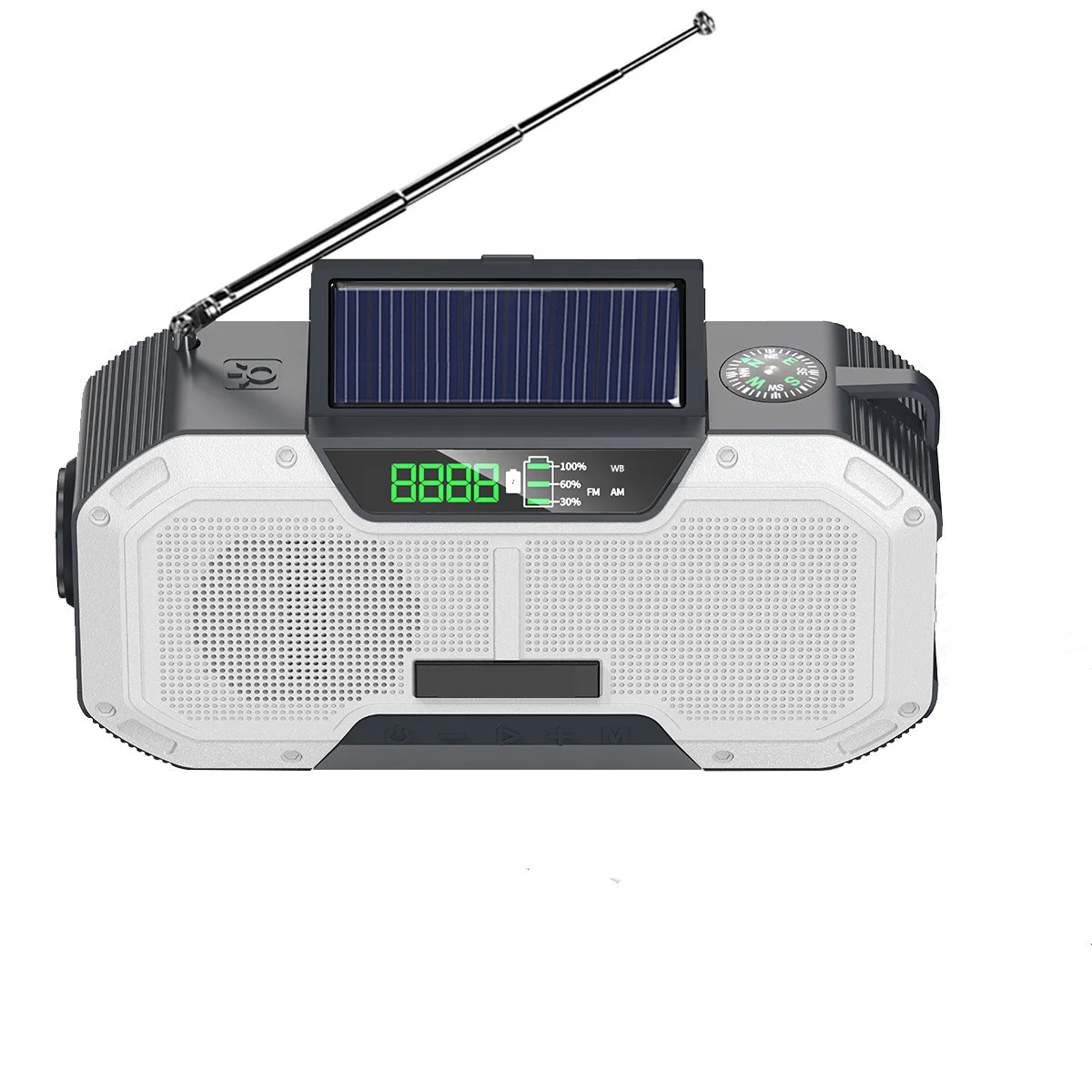 Multi Band Amazon kaito voyeger radio solar generator noaa radio 5000mah sos alarm radio speaker