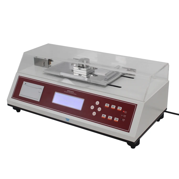 Portable surface roughness testing machine friction coefficient instrument