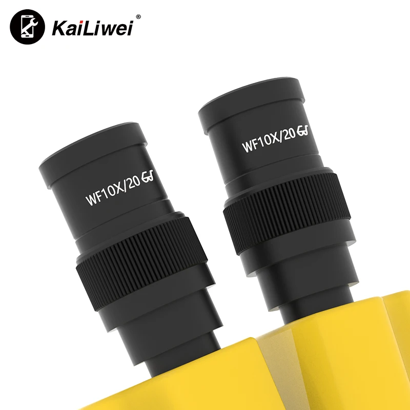 kailiwei optical 6-55X Electronic Repair Base Trinocular olympus Digital Stereo microscope manufacturers for mobile phone repair