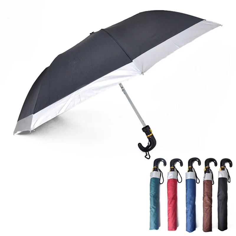 custom 2 paraguas plegable automatic open 2 folding umbrella for the rain