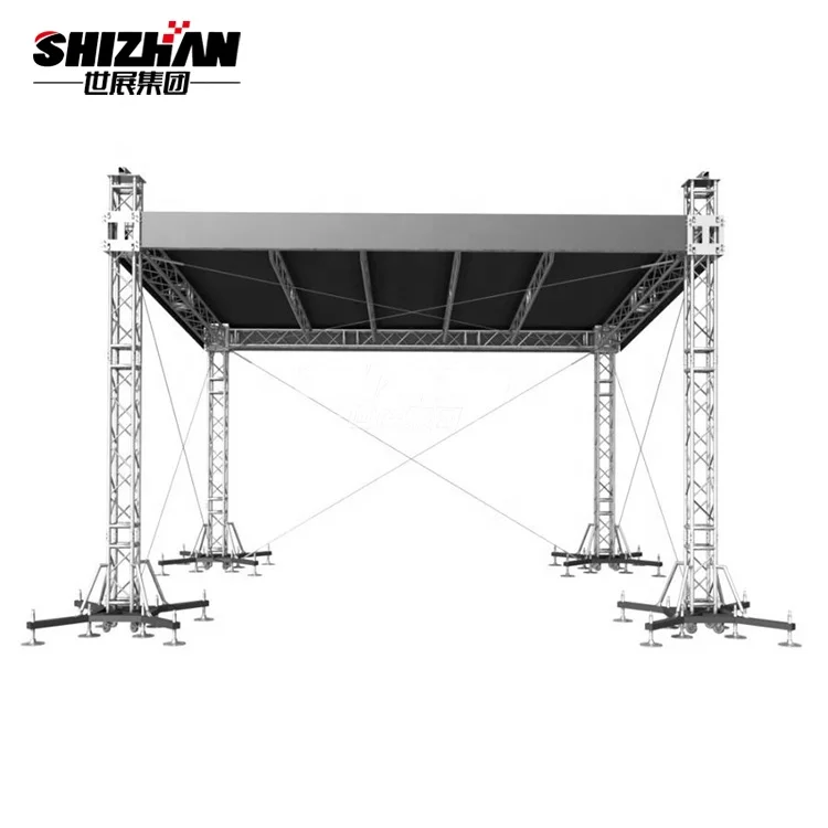 Алюминиевая ферма spigot truss top display case алюминиевая сцена