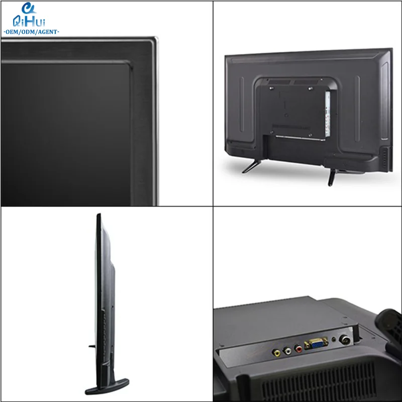 Qihui Android WIFI 55 4K LED TV Television Smart SKD CKD Kits 40 50 55 65  inch Smart TV LED 32 OEM