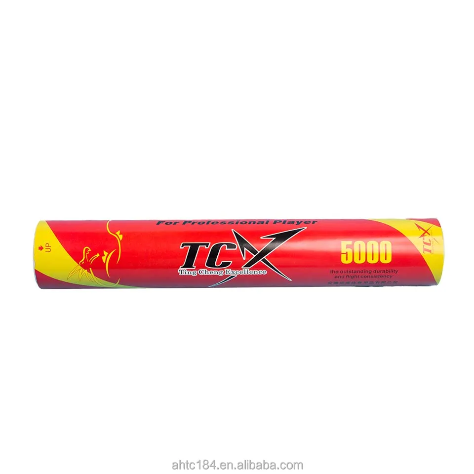 TCX5000/hot selling philippine market Xp2 Silver badminton shuttlecock same as TCX5000 badminton shuttlecock