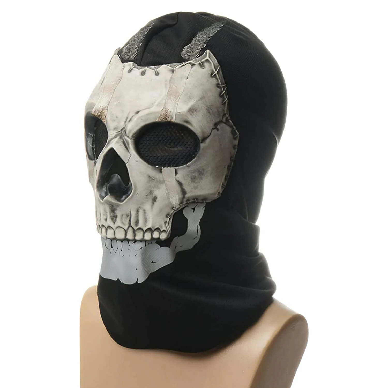 Halloween Ghost Mask Mask Scary Full Face Skull Mask Halloween Costume for Men Women