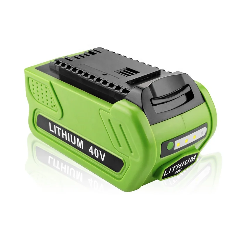 OEM 5.0Ah 6.0Ah Li-Ion Replacement Greenworks Batterie For Greenworks 40v Battery Powered Garden Cart Lawn Mower Tools