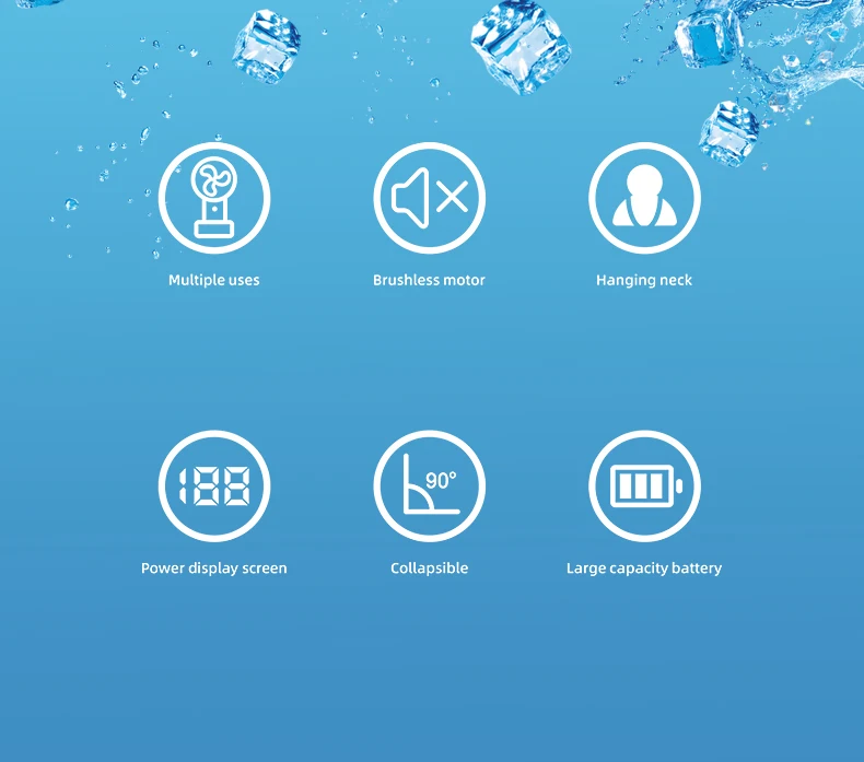 folding usb mini fan USBC mini fan cute clip on desk folding mini fan with powerbank