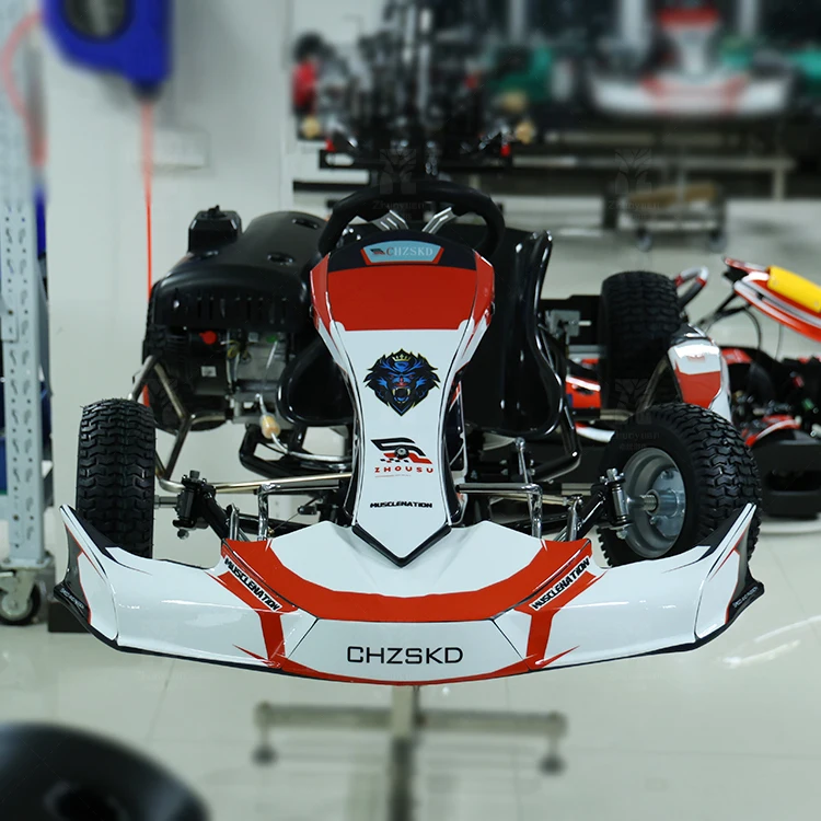 Zhuoyuan Go-Kart Park Adult Racing Karting Motor Cross Gokart Frame Kids Car Kart Mini Electric Go Kart For Children Drift Road