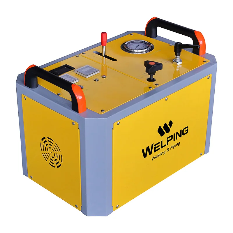gas pipe 63-200mm hdpe pipe welder machine hydraulic butt welding equipment