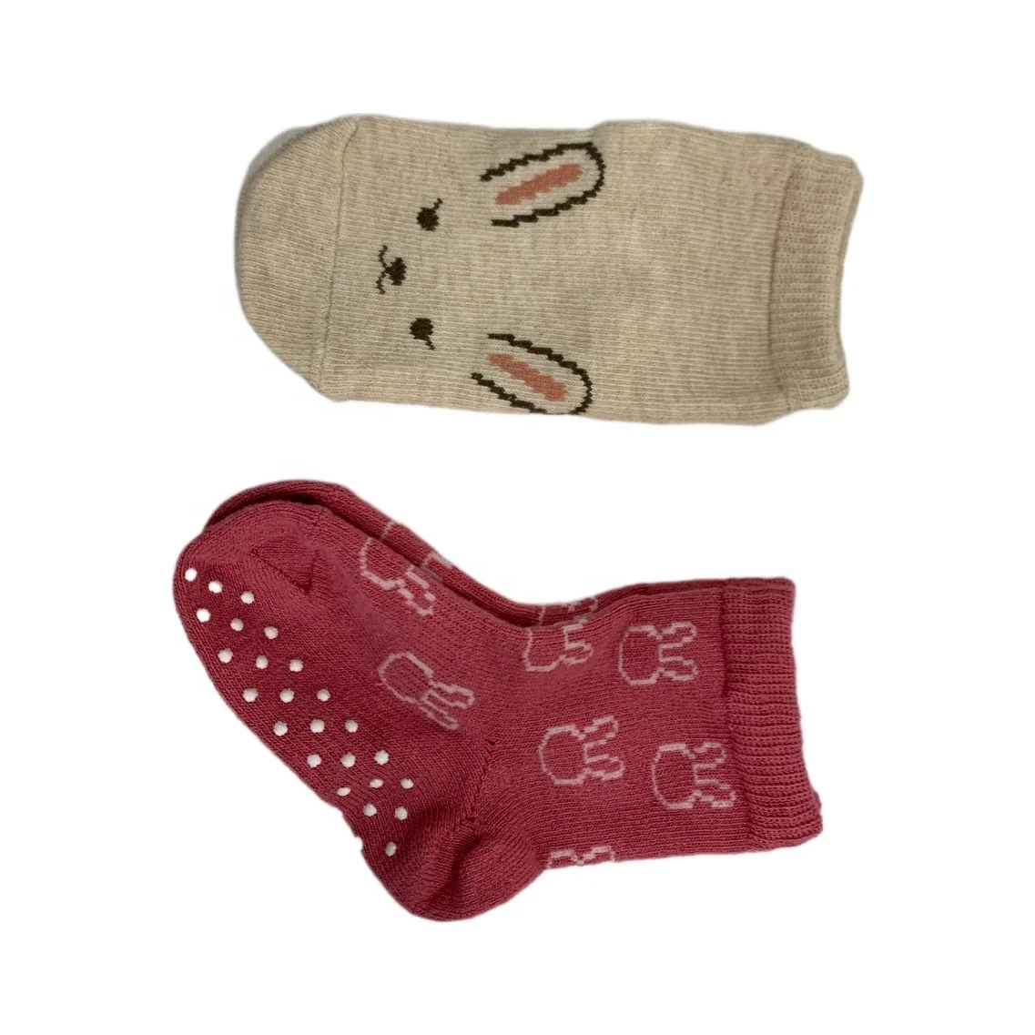Comlor OEM calcetines bebes Нескользящие милые детские носки на заказ с кружевом из органического