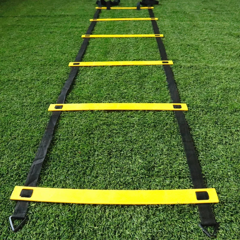 Wholesale Foldable Adjustable Sports Soccer Training Equipment Speed Fitness 6 Metre Agility Ladder For Sale