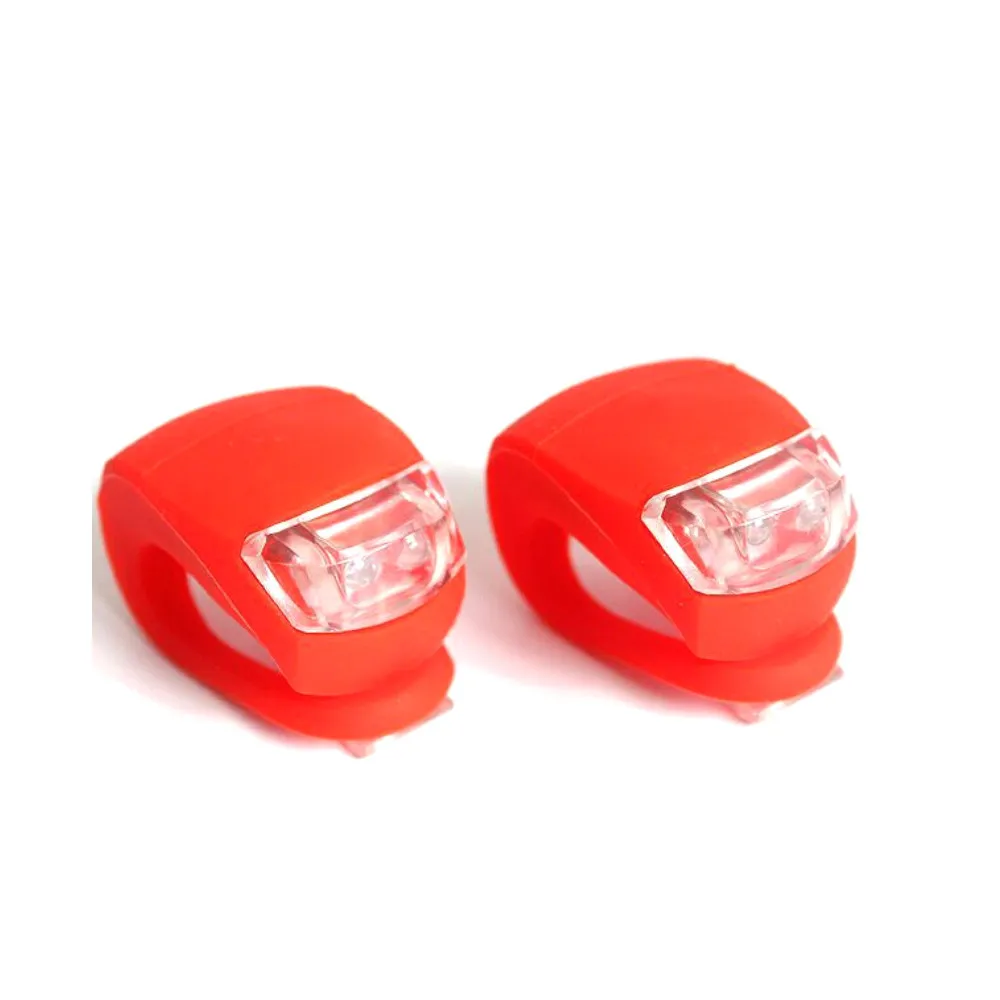 Colorful Silicone Bicycle Accessories LED Bike Tail Light