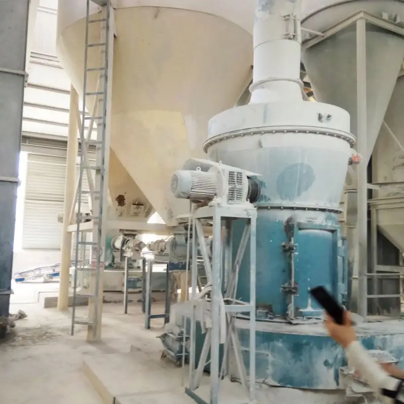 Gypsum stucco  grinding mill fgd calcined gypsum powder production line