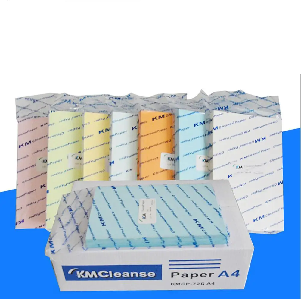 80gsm Безворсовая цветная печатная бумага ESD для чистых помещений