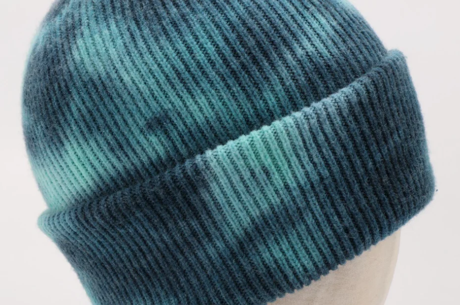 Knitted Plain Black Skate Blank Winter Wholesale Distressed Ripped Vintage Cheap Hats Caps Beanie Beanies With Hole