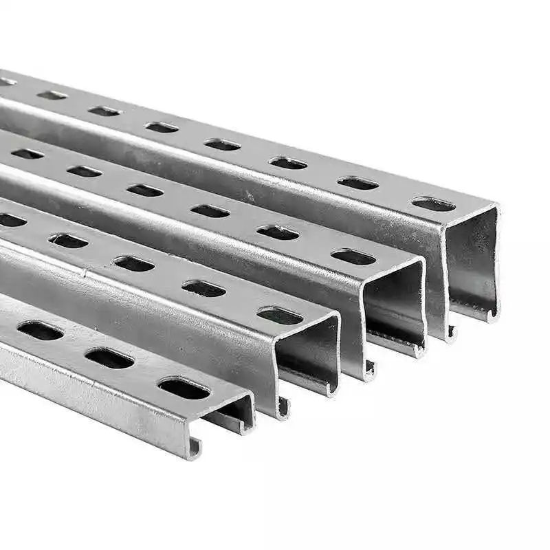 Pre-galvanized Unistrut  Sesmic Bracing C Channel Steel strut channel 41*41mm