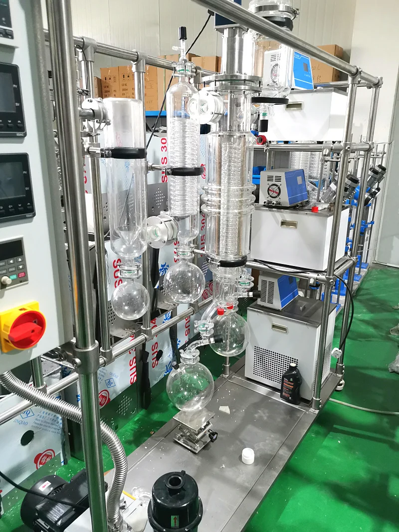  Машина для дистилляции короткой траектории протертой пленки CBD чистого